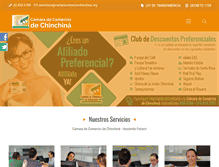 Tablet Screenshot of camaracomerciochinchina.org